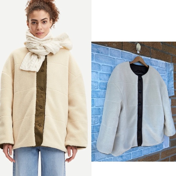 Samsøe Samsøe reversible Naya jacket size medium - Picture 2 of 15